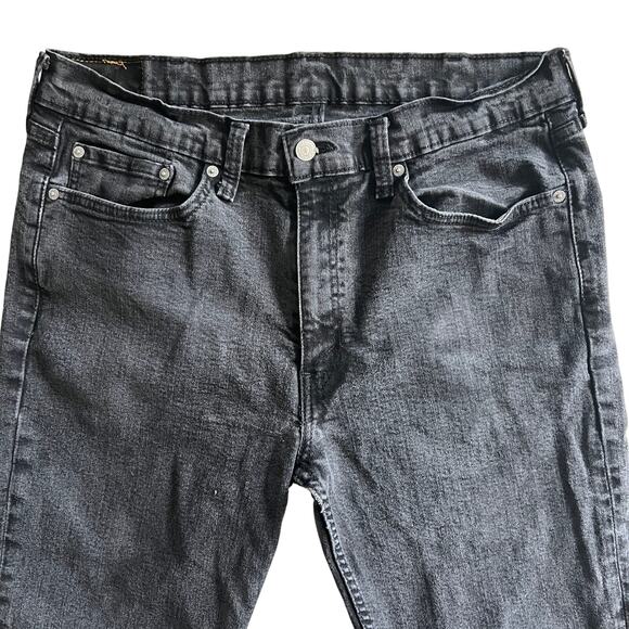 Levi’s 511 Slim Fit Jeans Black Denim Stretch Men’s 31x30 - Picture 2 of 12